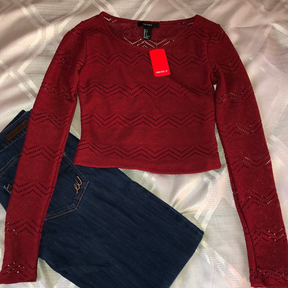 NWT Forever 21 Crop Top